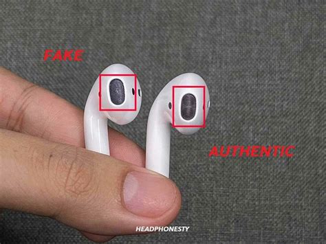 how to detect if airpods are fake